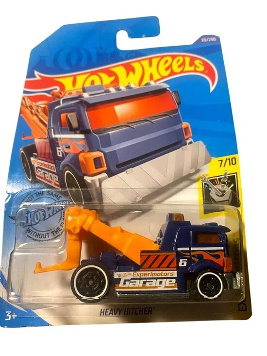 Hot Wheels Heavy Hitcher Tow Truck 7/10 Experimotors Series 2021Die-Cast Toy Car - Picture 1 of 2